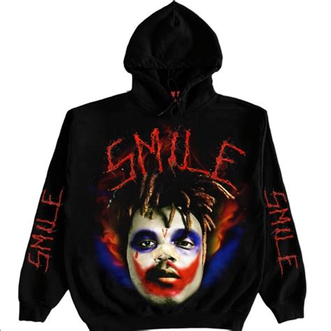 juice wrld smile hoodie